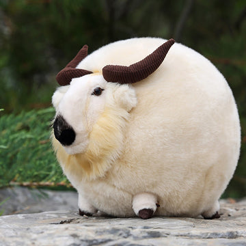 Chubby Takin Stuffed Animal Plush Toy, Rare Animals Plushies